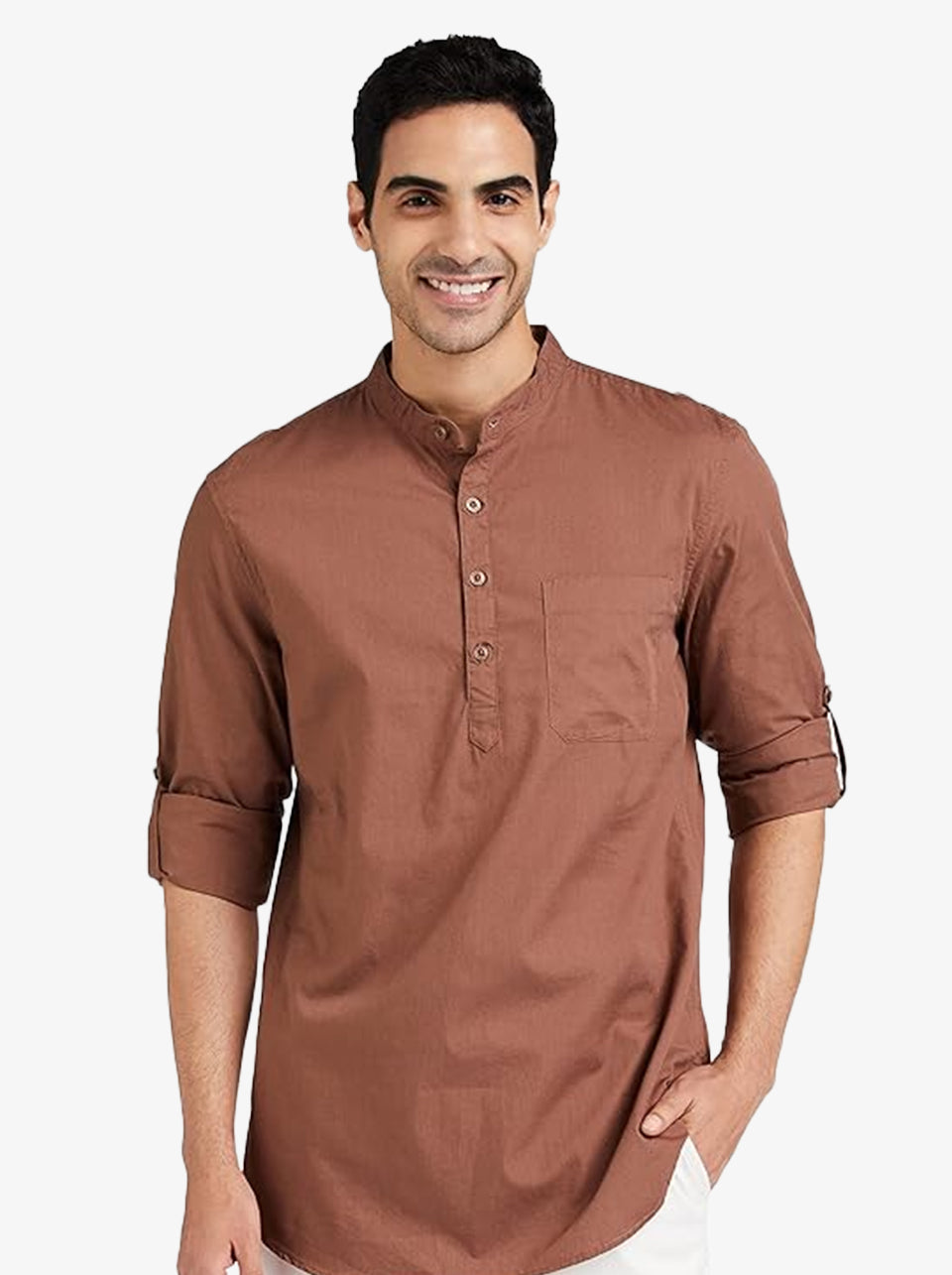 Solid Slim Fit Opaque Formal Shirt