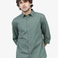 Black Classic Floral Printed Spread Collar Casual Shirt